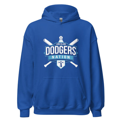 Classic | Hoodie | LI Dodgers Nation | Varsity Crest Logo