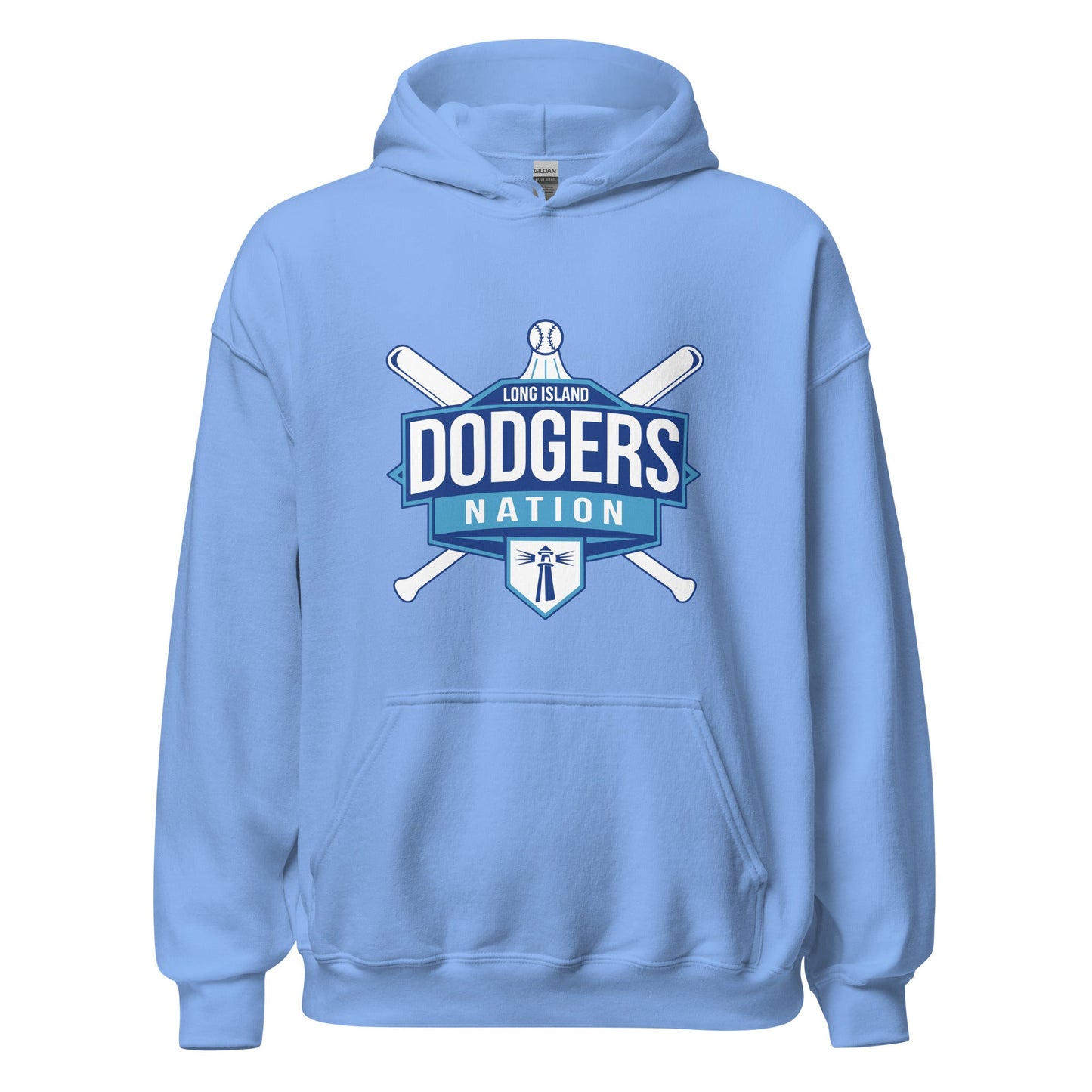 Classic | Hoodie | LI Dodgers Nation | Varsity Crest Logo