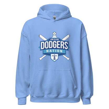 Classic | Hoodie | LI Dodgers Nation | Varsity Crest Logo