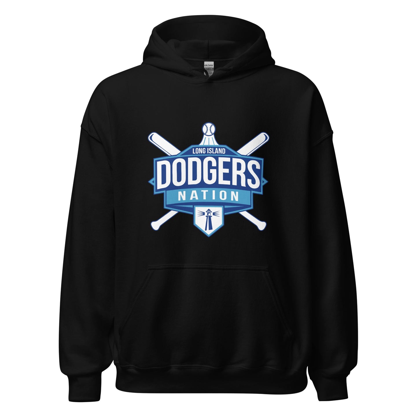 Classic | Hoodie | LI Dodgers Nation | Varsity Crest Logo