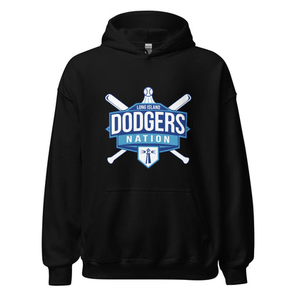 Classic | Hoodie | LI Dodgers Nation | Varsity Crest Logo