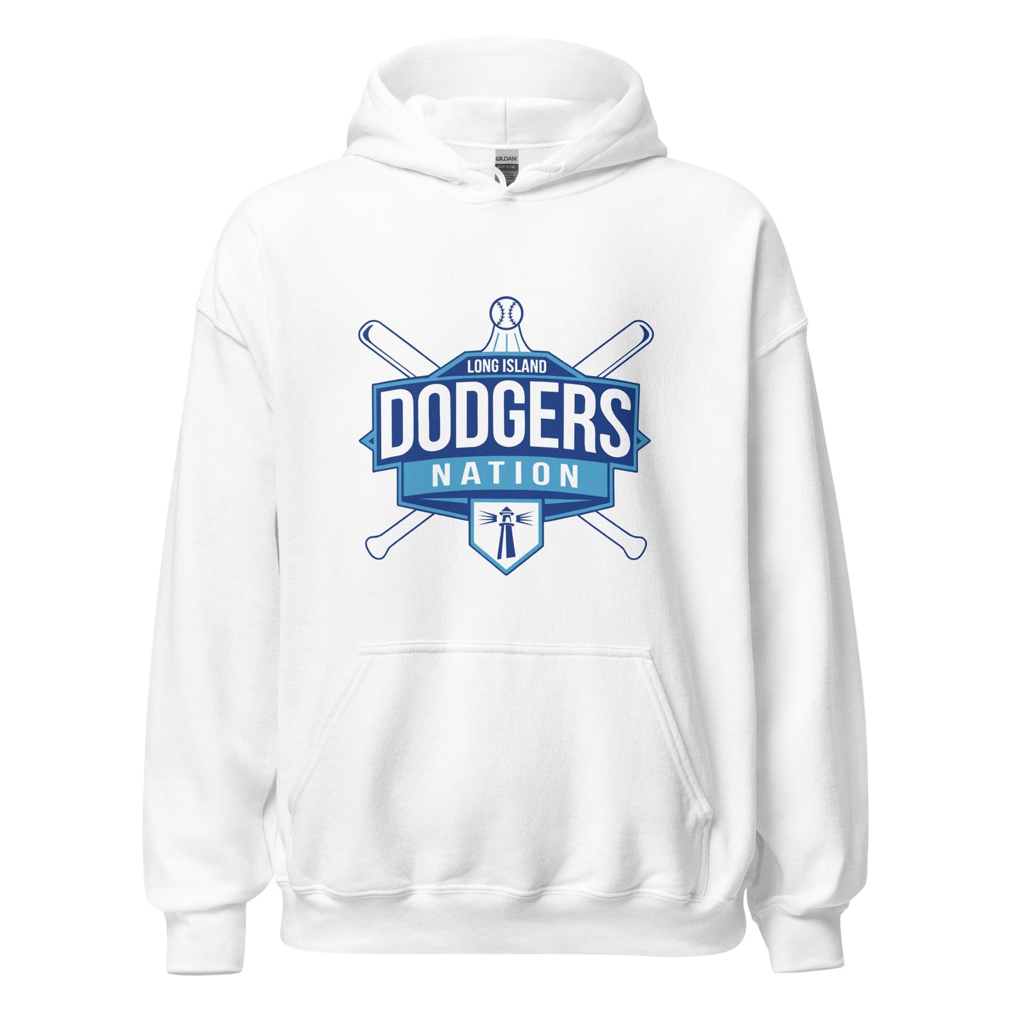Classic | Hoodie | LI Dodgers Nation | Varsity Crest Logo