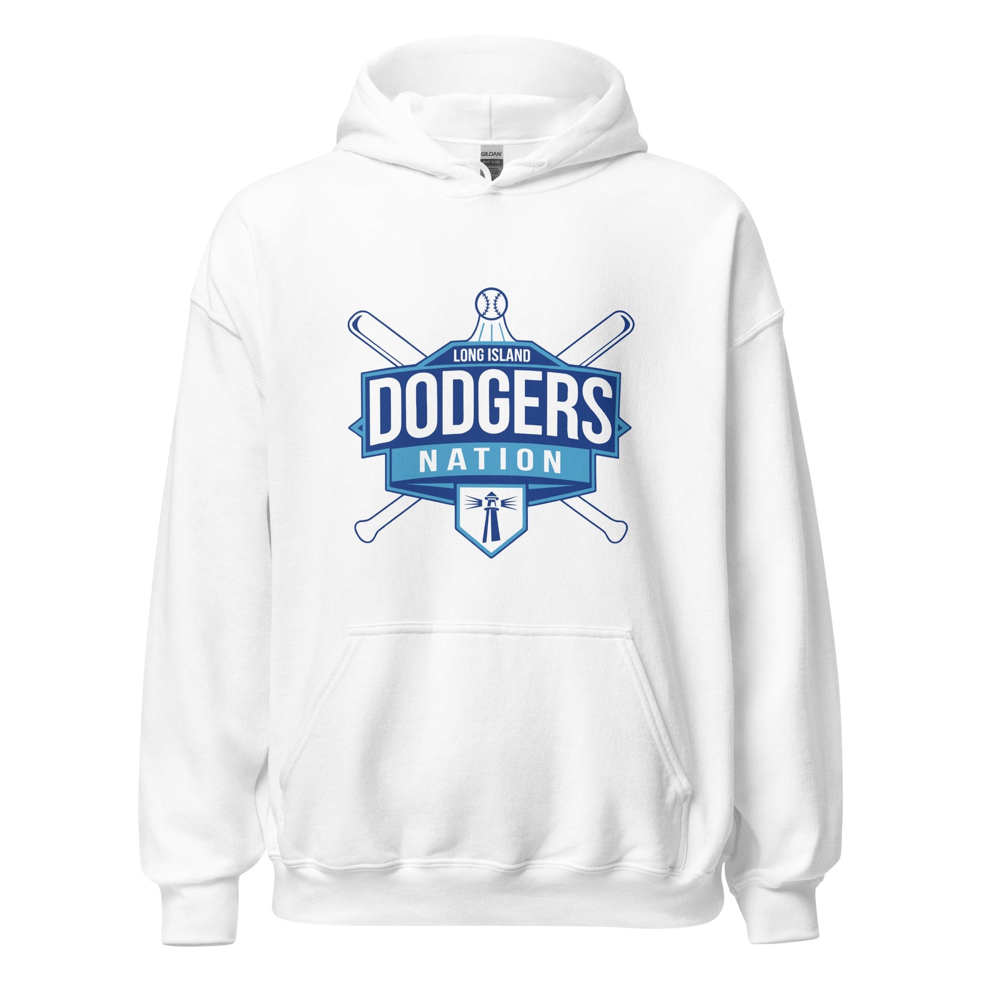 Classic | Hoodie | LI Dodgers Nation | Varsity Crest Logo