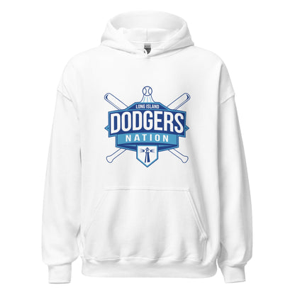 Classic | Hoodie | LI Dodgers Nation | Varsity Crest Logo