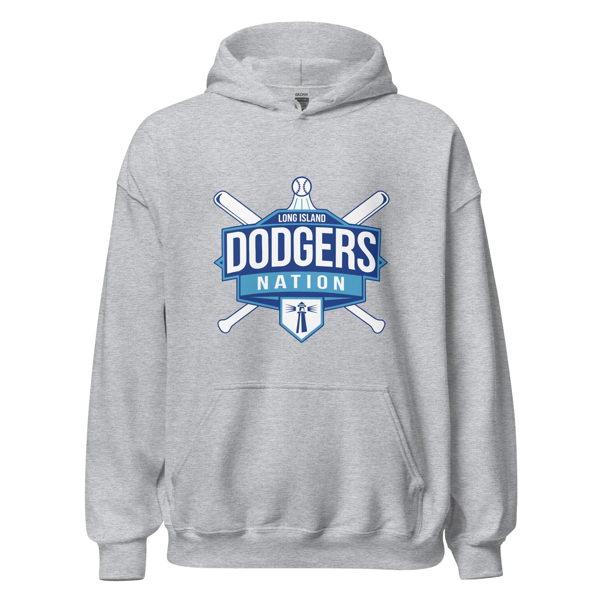 Classic | Hoodie | LI Dodgers Nation | Varsity Crest Logo