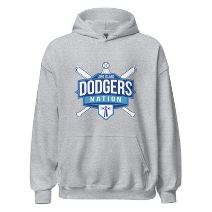 Classic | Hoodie | LI Dodgers Nation | Varsity Crest Logo