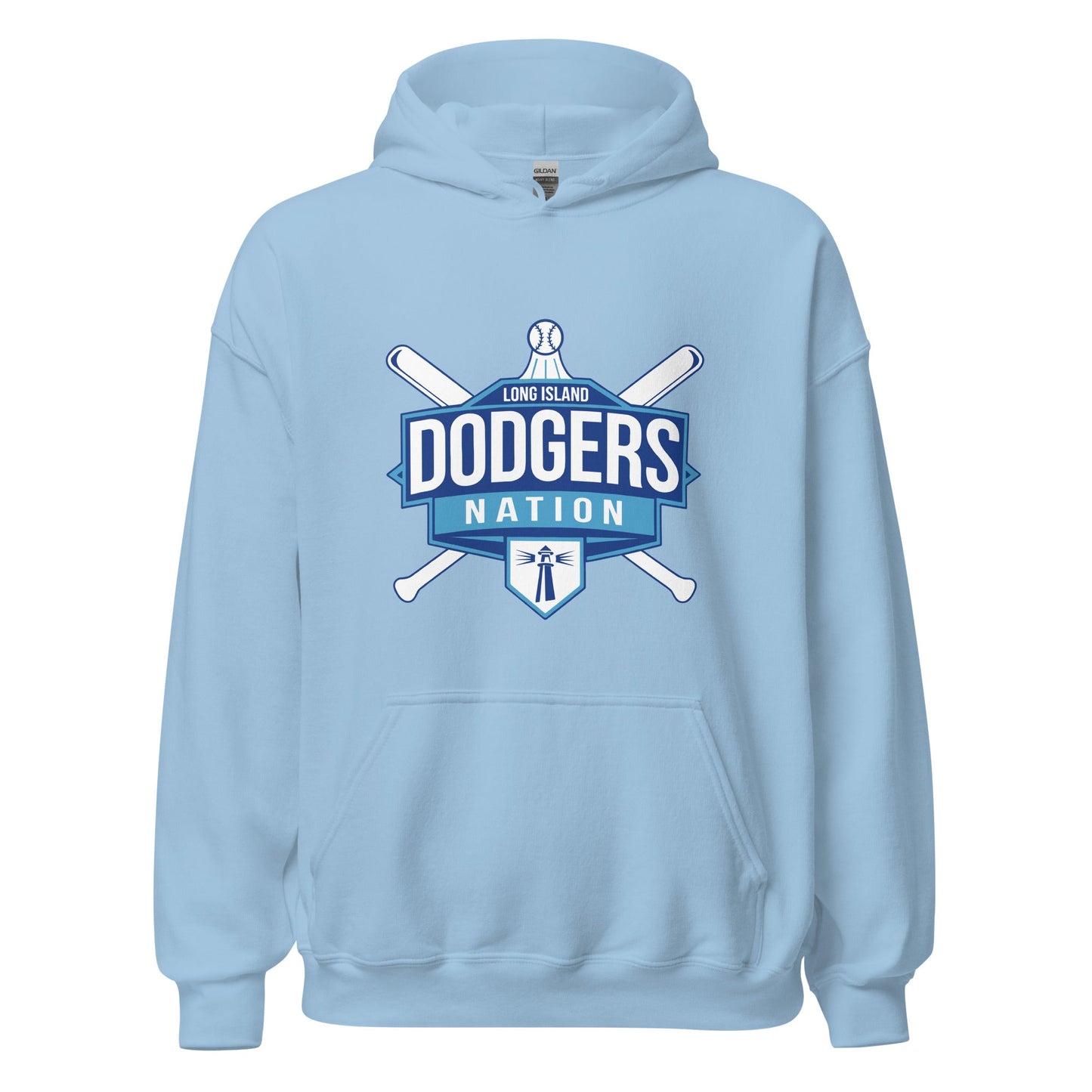 Classic | Hoodie | LI Dodgers Nation | Varsity Crest Logo