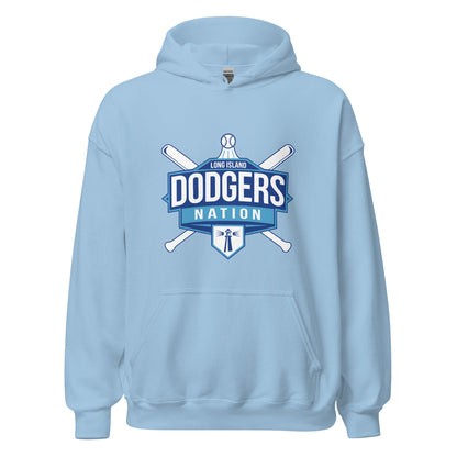Classic | Hoodie | LI Dodgers Nation | Varsity Crest Logo