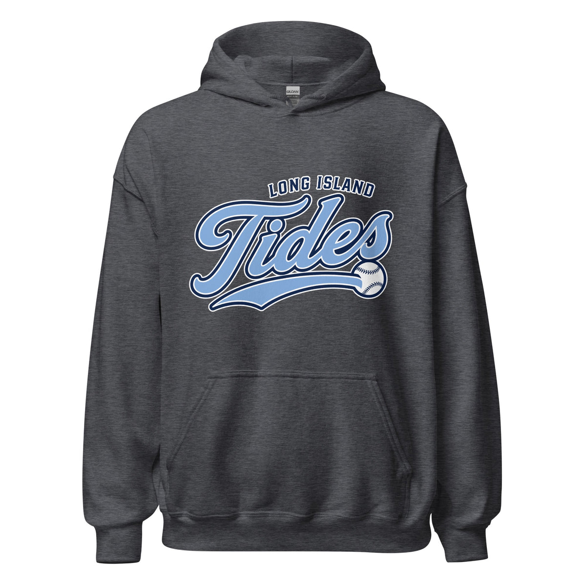 Classic | Hoodie | Long Island Tides Baseball | Athletics Logo