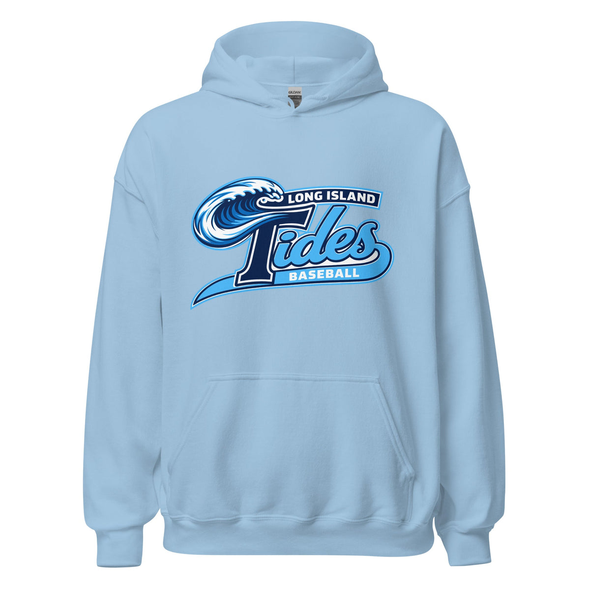 Classic | Hoodie | Long Island Tides Baseball | Ironclad Tides Logo