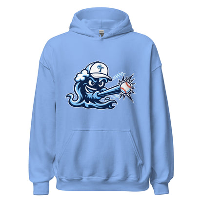 Classic | Hoodie | Long Island Tides Baseball | Mascot Logo