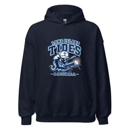 Classic | Hoodie | Long Island Tides Baseball | Valor Logo