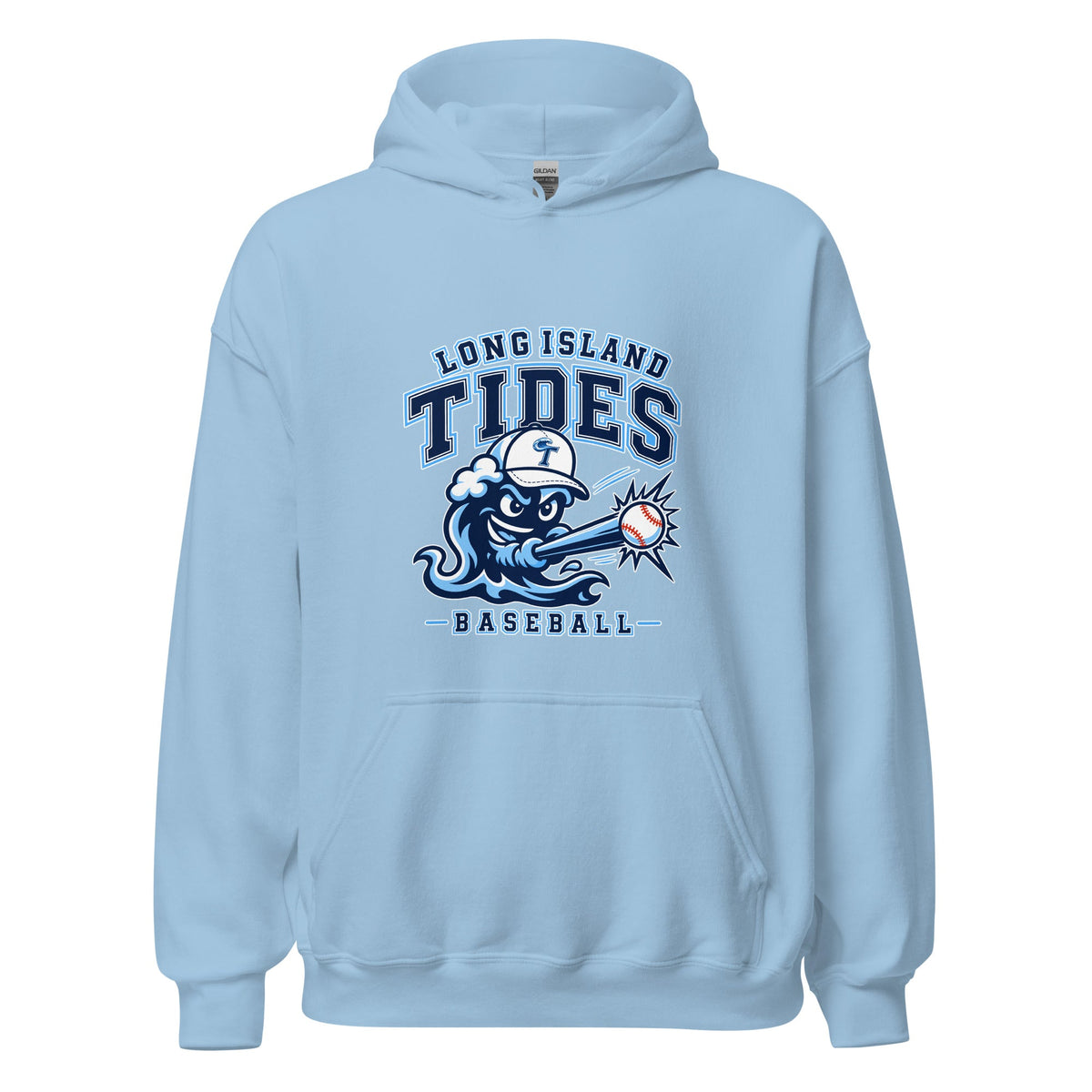 Classic | Hoodie | Long Island Tides Baseball | Valor Logo