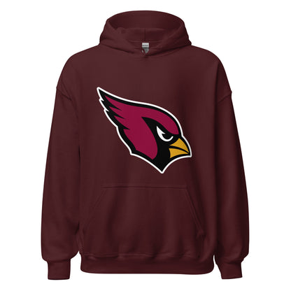 Classic | Hoodie | Lowell W Lacrosse | Redwing Mascot Logo