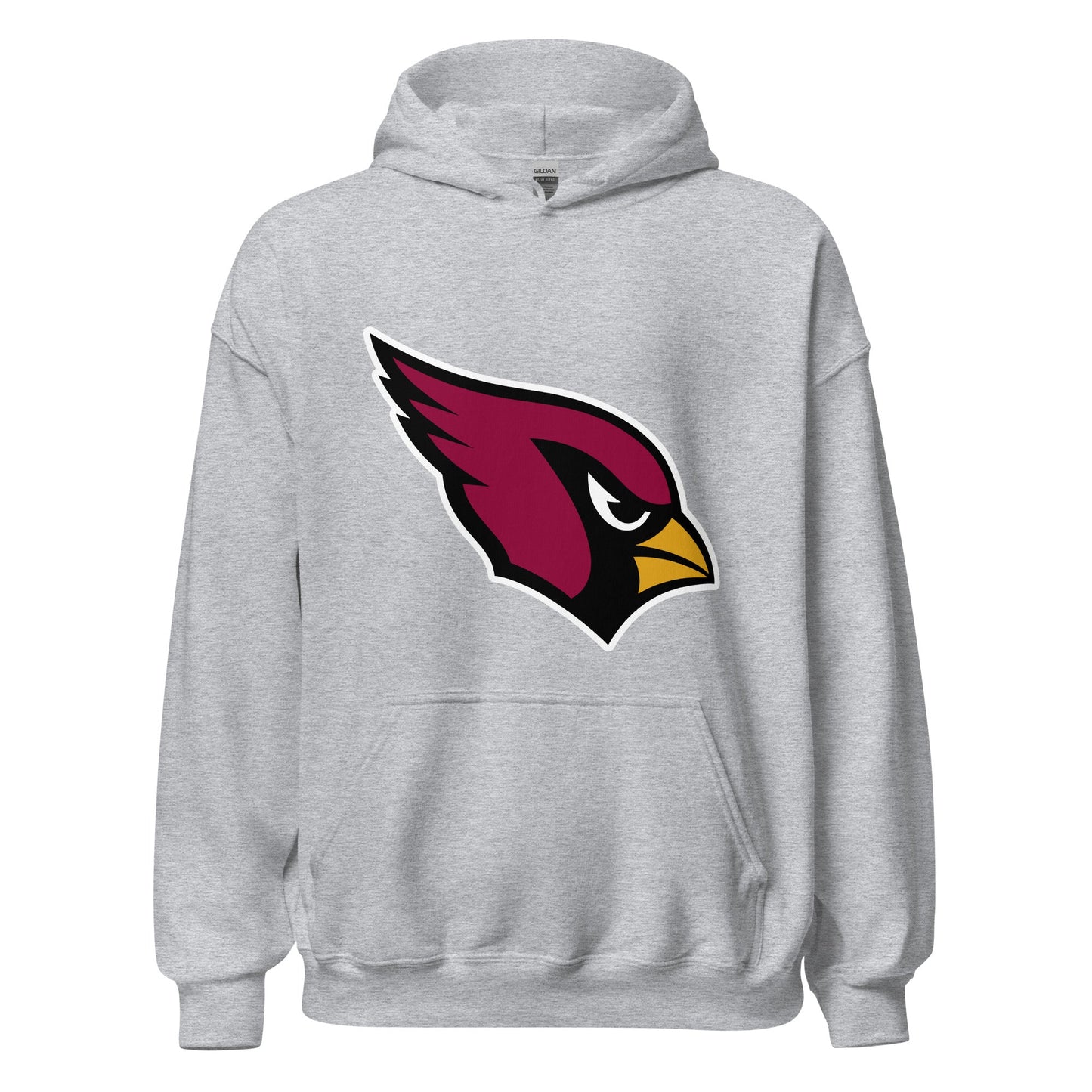 Classic | Hoodie | Lowell W Lacrosse | Redwing Mascot Logo