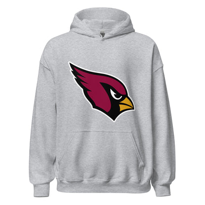 Classic | Hoodie | Lowell W Lacrosse | Redwing Mascot Logo