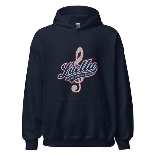 Classic | Hoodie | Luella High School Marching Band | Crest Logo