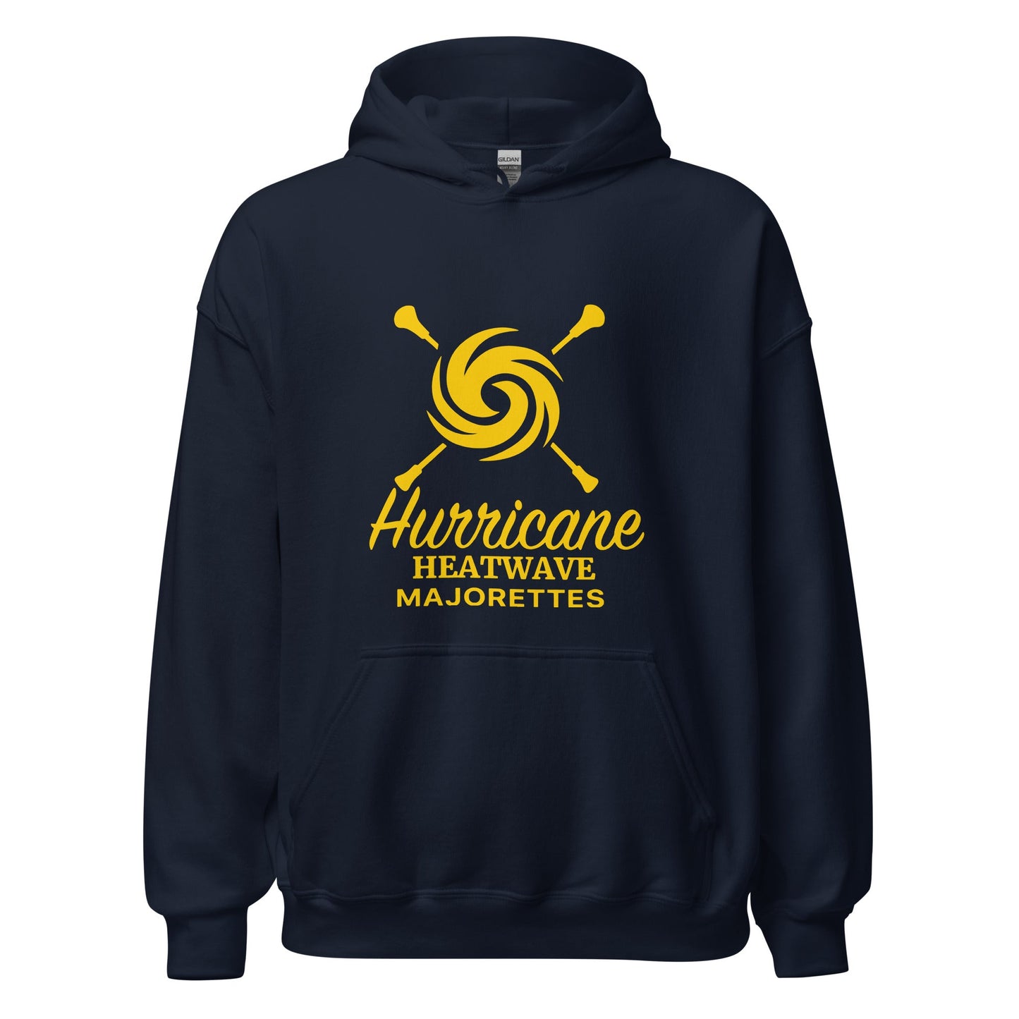 Classic | Hoodie | LWH Heatwave Majorettes | Alt 1 Logo