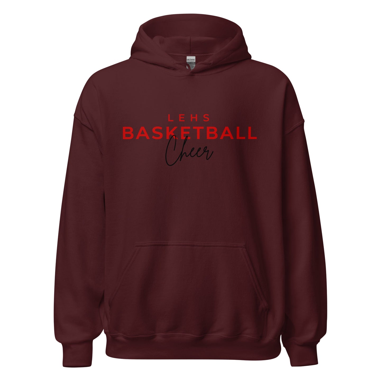 Classic | Hoodie | Lynn English Cheerleading | Bulldogs Basketball Logo