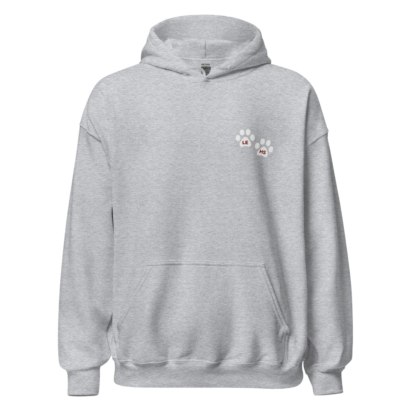 Classic | Hoodie | Lynn English Cheerleading | Paws Logo