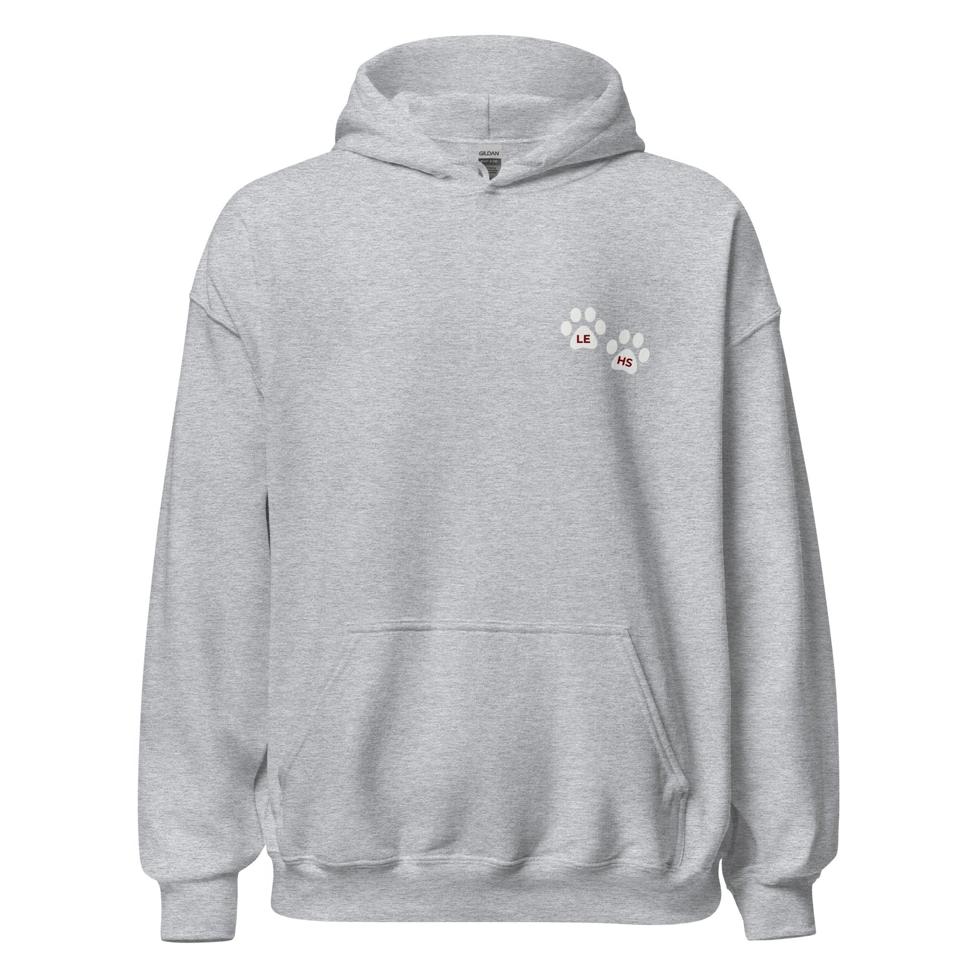 Classic | Hoodie | Lynn English Cheerleading | Paws Logo