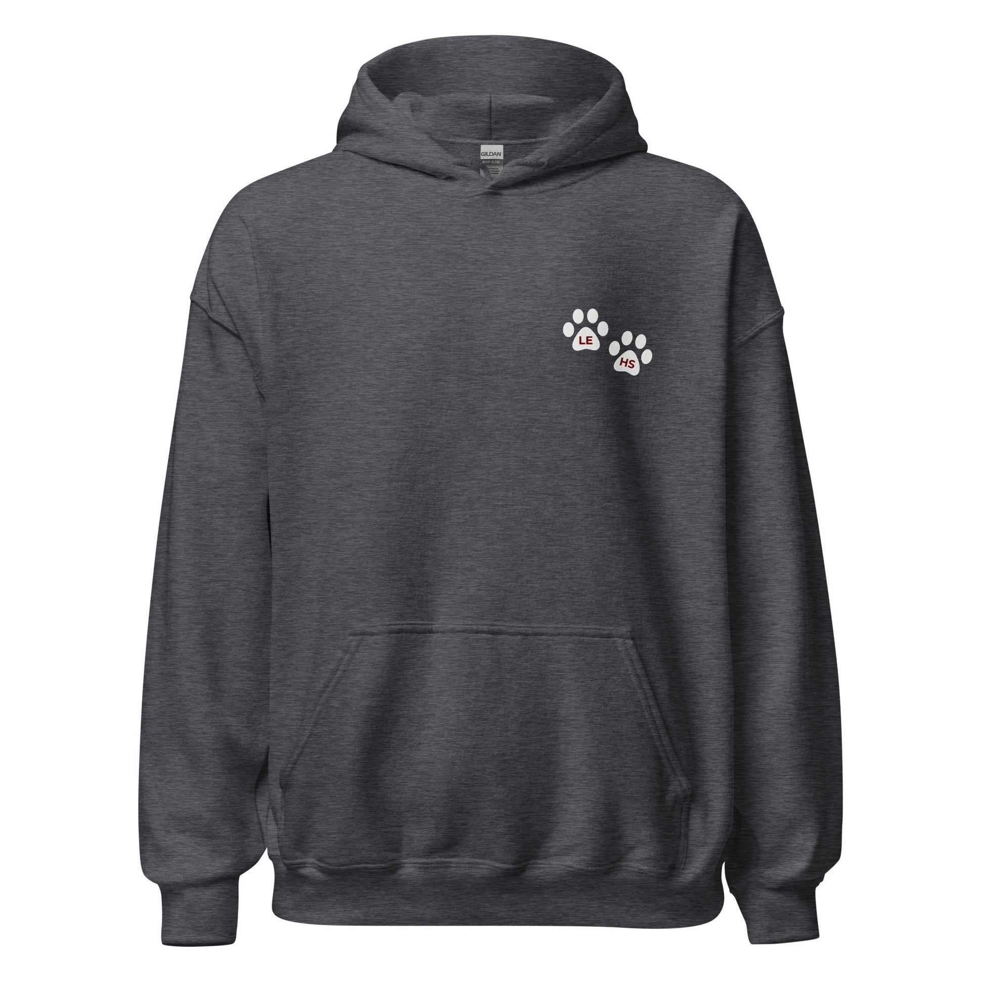 Classic | Hoodie | Lynn English Cheerleading | Paws Logo
