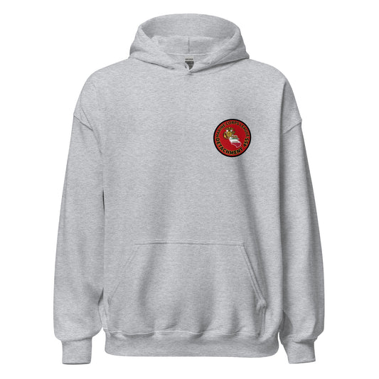 Classic | Hoodie | Marine Corps League kings County Det 455 | Badge Logo