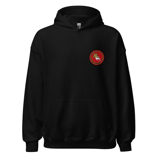 Classic | Hoodie | Marine Corps League kings County Det 455 | Badge Logo