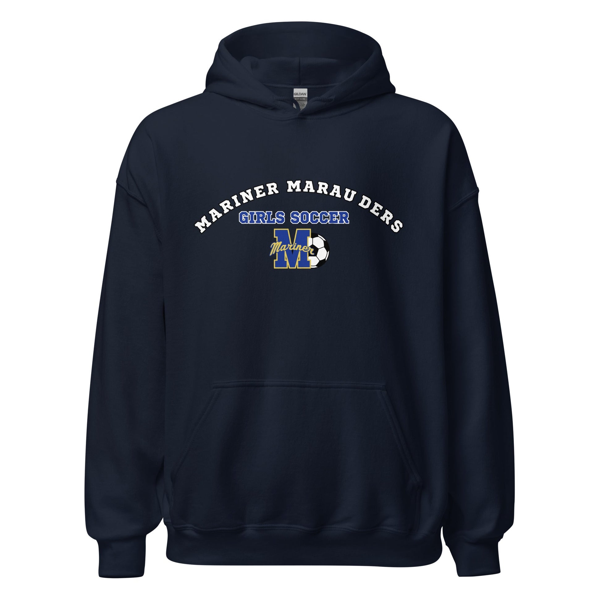 Classic | Hoodie | Mariner girls soccer | Crest Logo