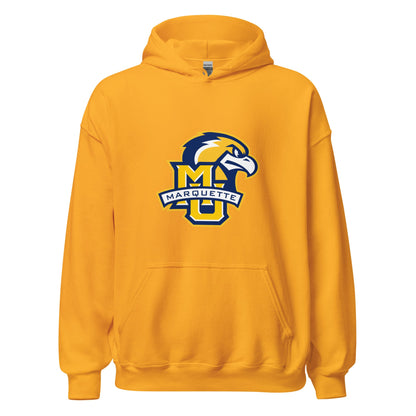 Classic | Hoodie | Marquette University Women's Hockey | Eagle Crest Logo