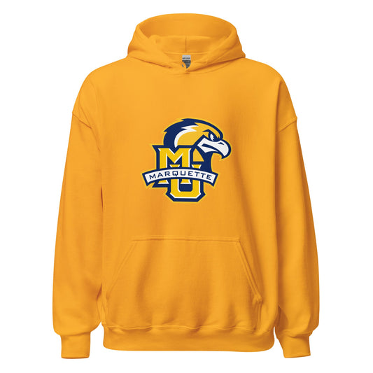 Classic | Hoodie | Marquette University Women's Hockey | Eagle Crest Logo
