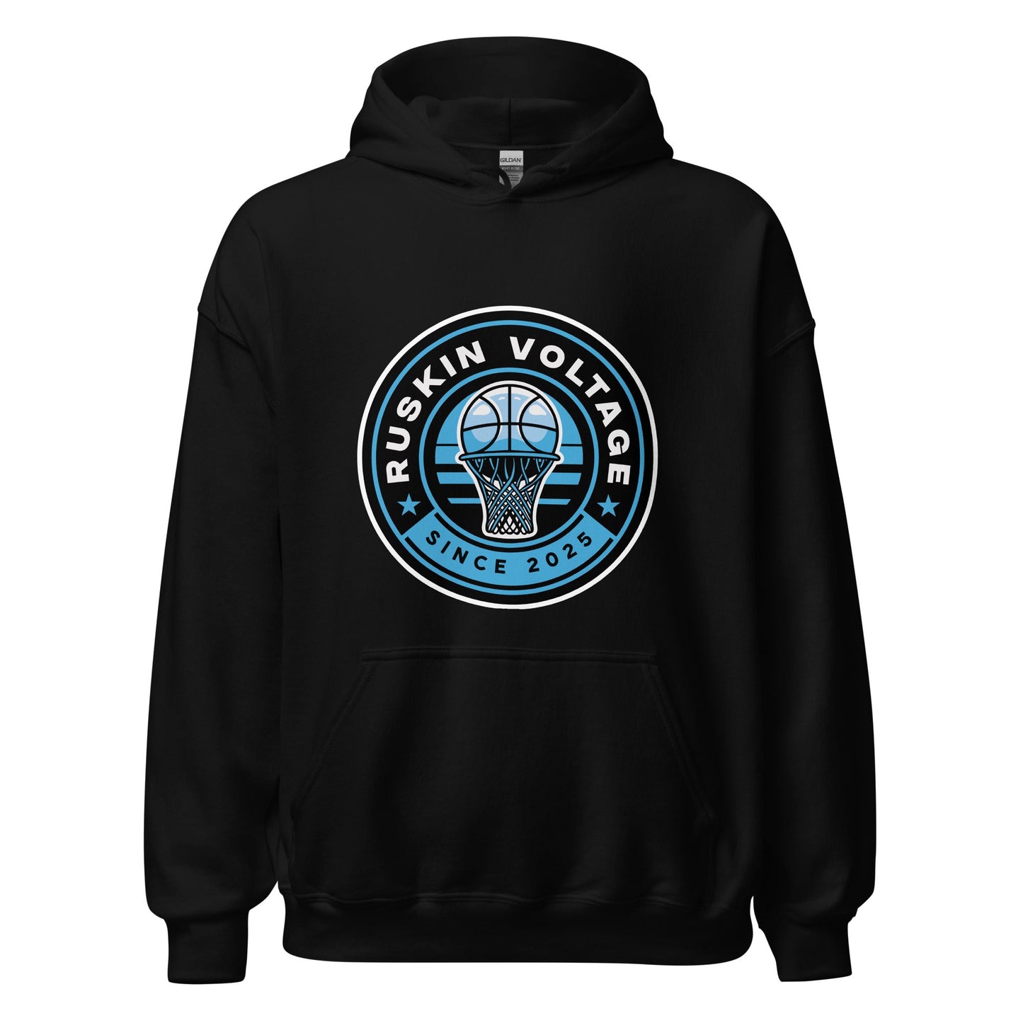 Classic | Hoodie | Maximum Voltage Athletics District | Hoop Crest Logo