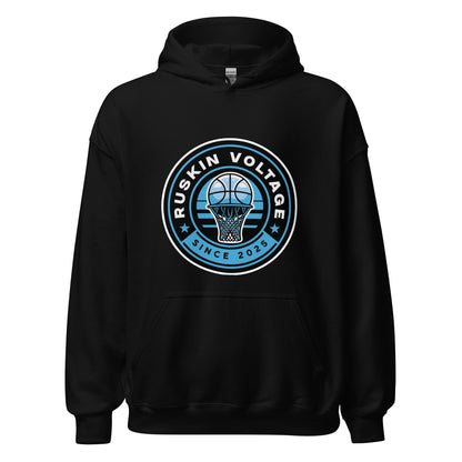 Classic | Hoodie | Maximum Voltage Athletics District | Hoop Crest Logo