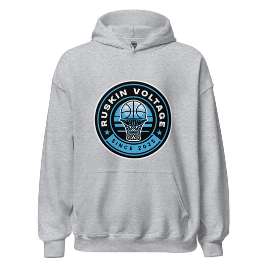 Classic | Hoodie | Maximum Voltage Athletics District | Hoop Crest Logo