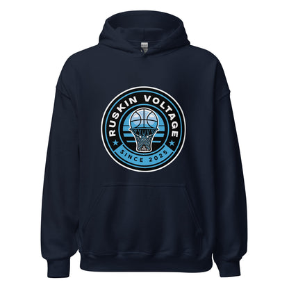 Classic | Hoodie | Maximum Voltage Athletics District | Hoop Crest Logo