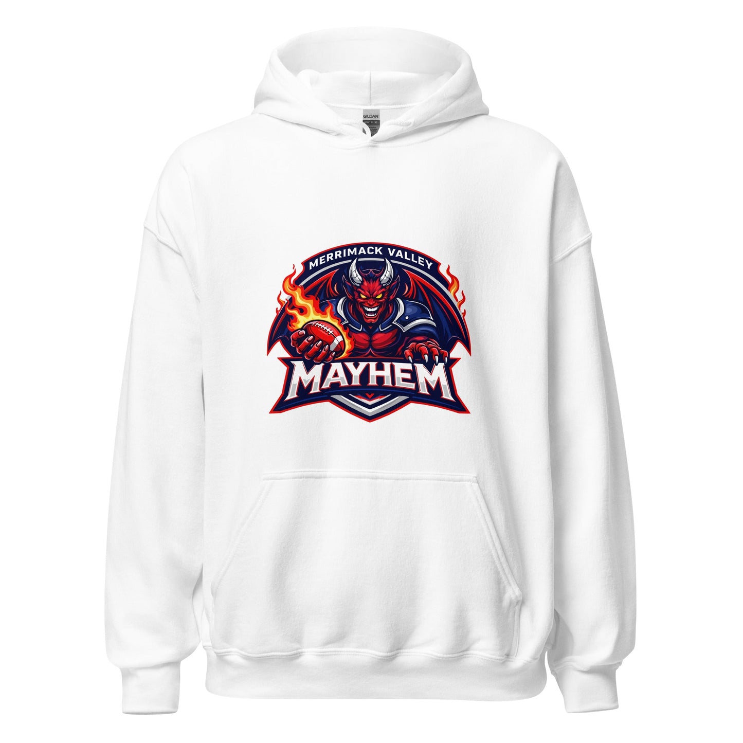 Classic | Hoodie | Merrimack Valley Mayhem | Overlord Crest Logo