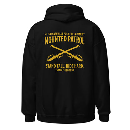 Classic | Hoodie | Metro Nashville Police Department Horse Mounted Patrol | Stand Tall Logo