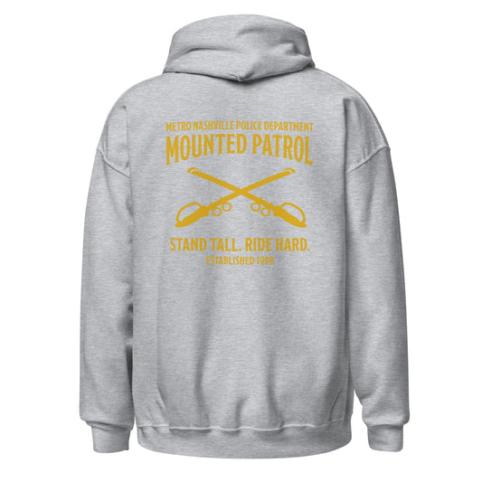 Classic | Hoodie | Metro Nashville Police Department Horse Mounted Patrol | Stand Tall Logo