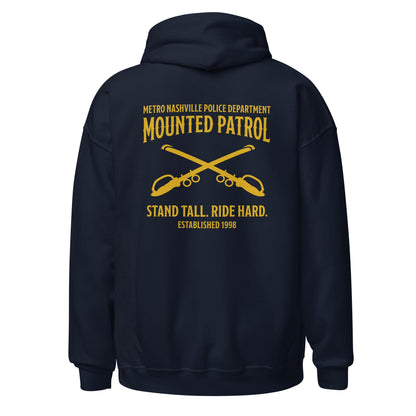 Classic | Hoodie | Metro Nashville Police Department Horse Mounted Patrol | Stand Tall Logo