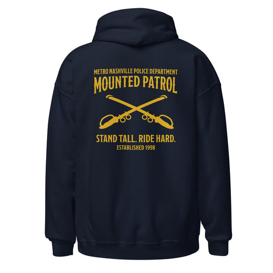 Classic | Hoodie | Metro Nashville Police Department Horse Mounted Patrol | Stand Tall Logo