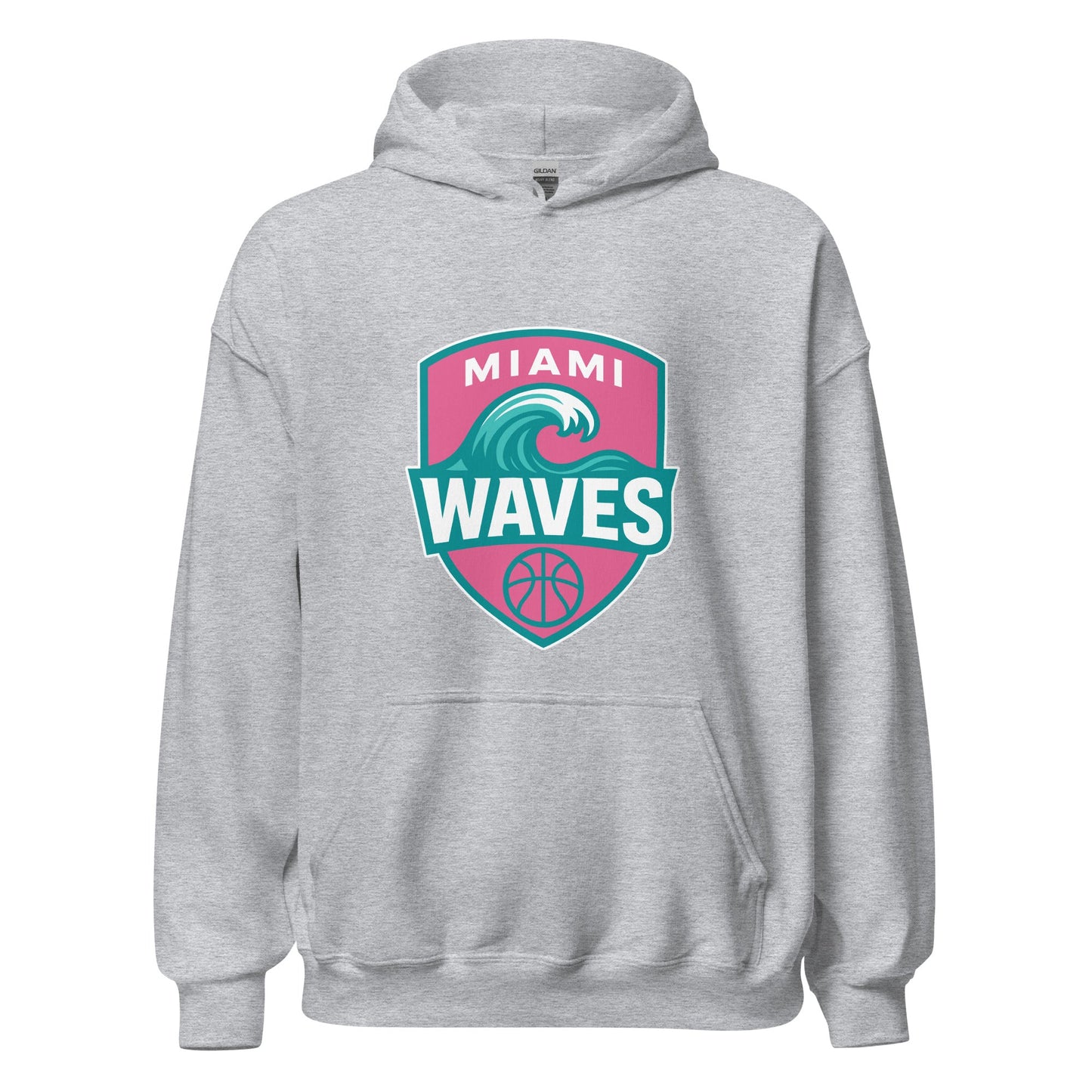 Classic | Hoodie | Miami Waves | Shield Logo