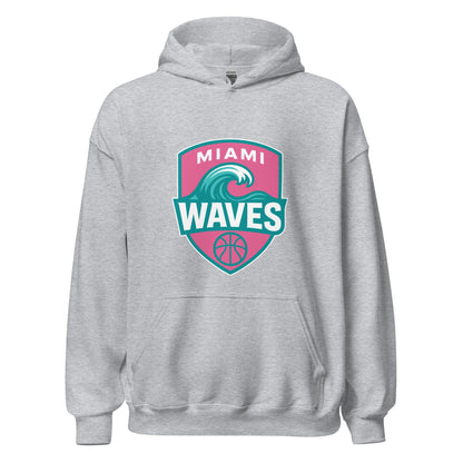 Classic | Hoodie | Miami Waves | Shield Logo