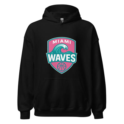 Classic | Hoodie | Miami Waves | Shield Logo