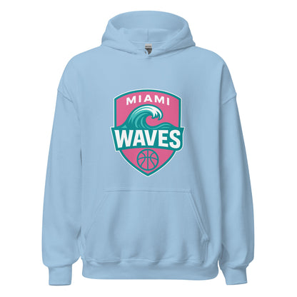 Classic | Hoodie | Miami Waves | Shield Logo