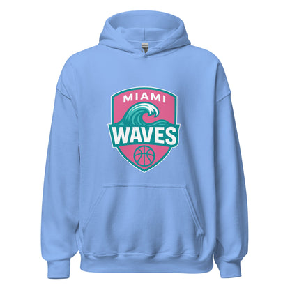 Classic | Hoodie | Miami Waves | Shield Logo