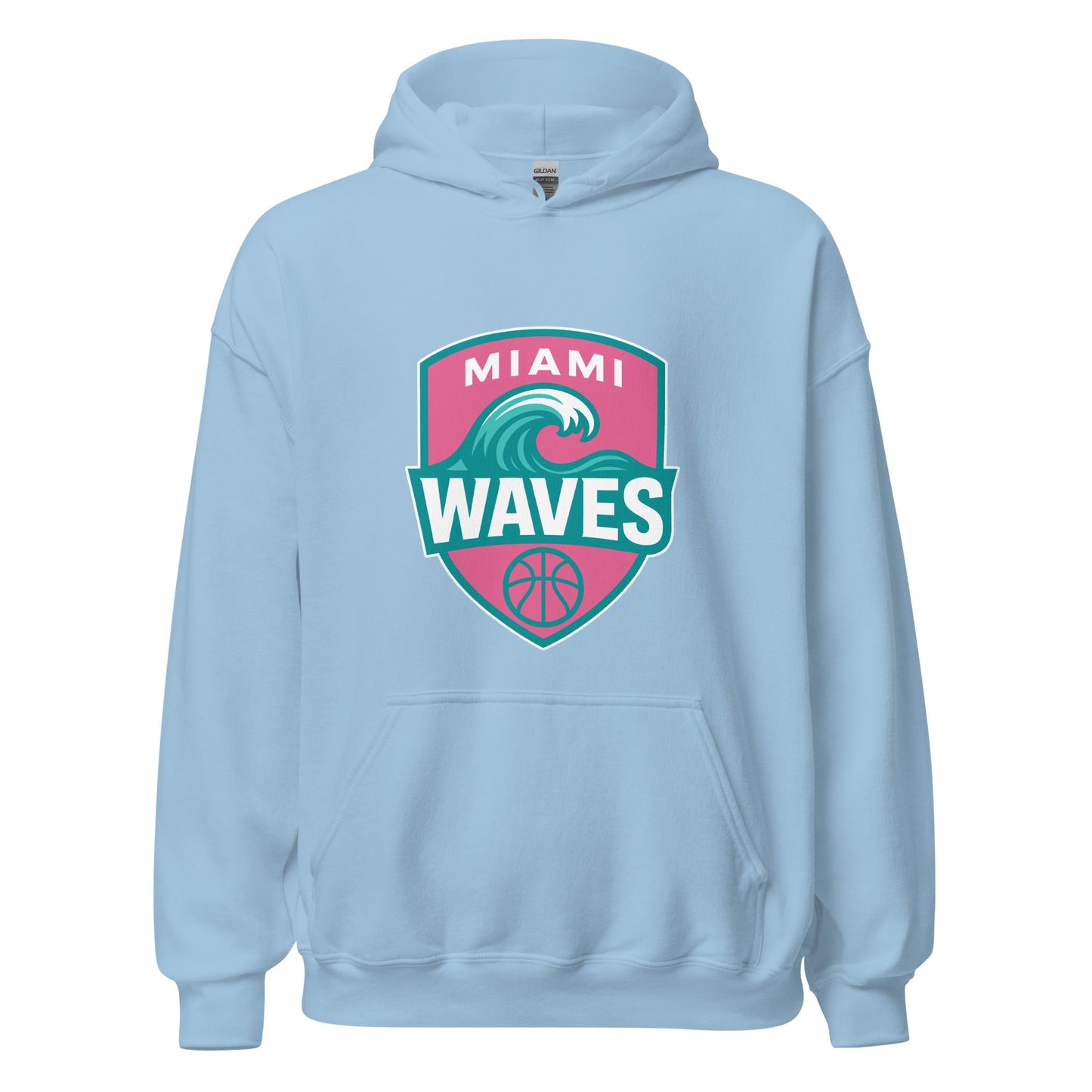 Classic | Hoodie | Miami Waves | Shield Logo