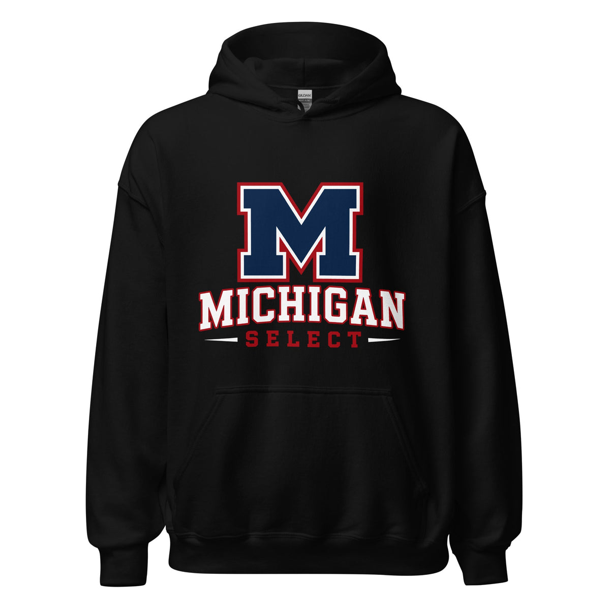 Classic | Hoodie | Michigan Select Baseball | Emblem Logo