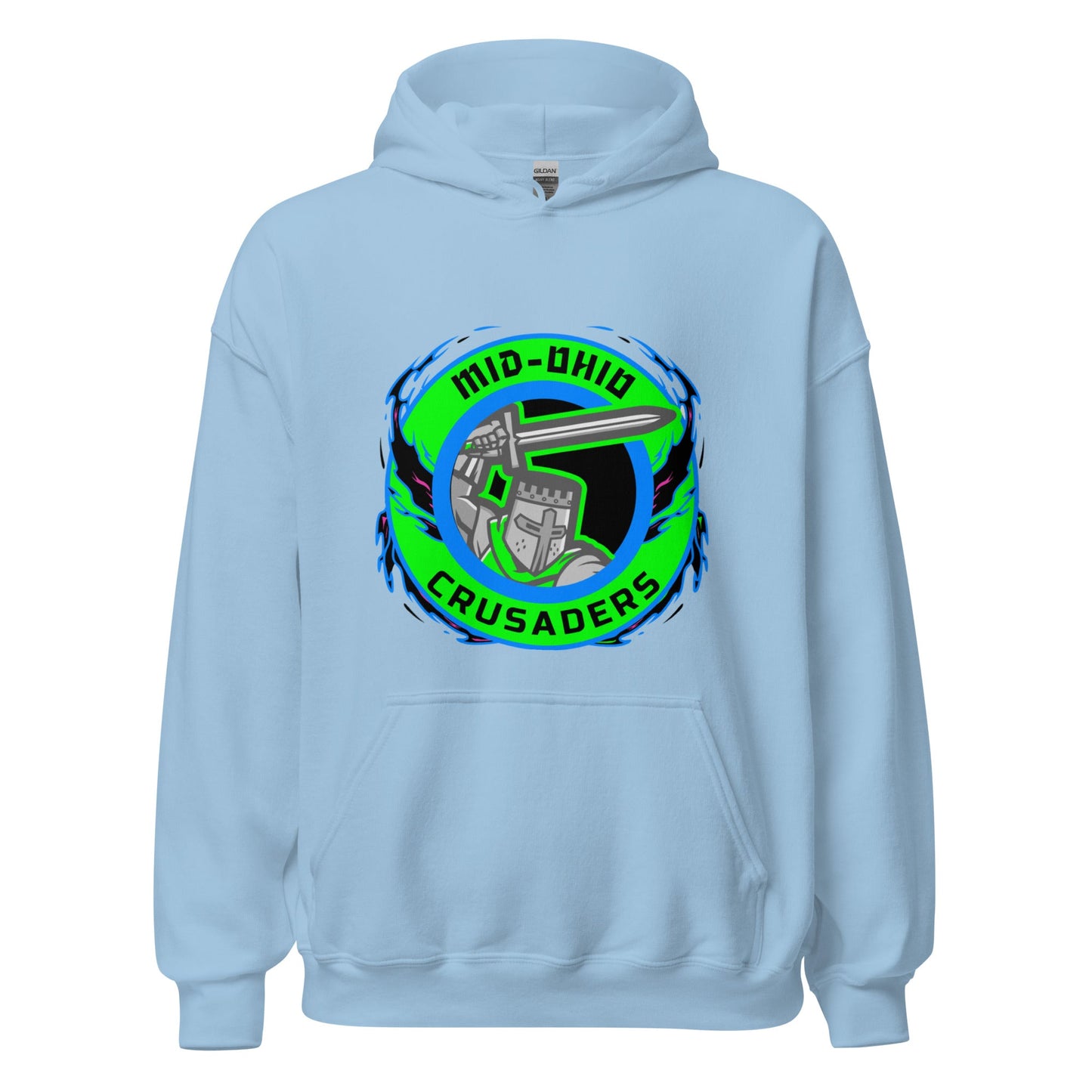 Classic | Hoodie | Mid Ohio Crusaders | Badge Logo