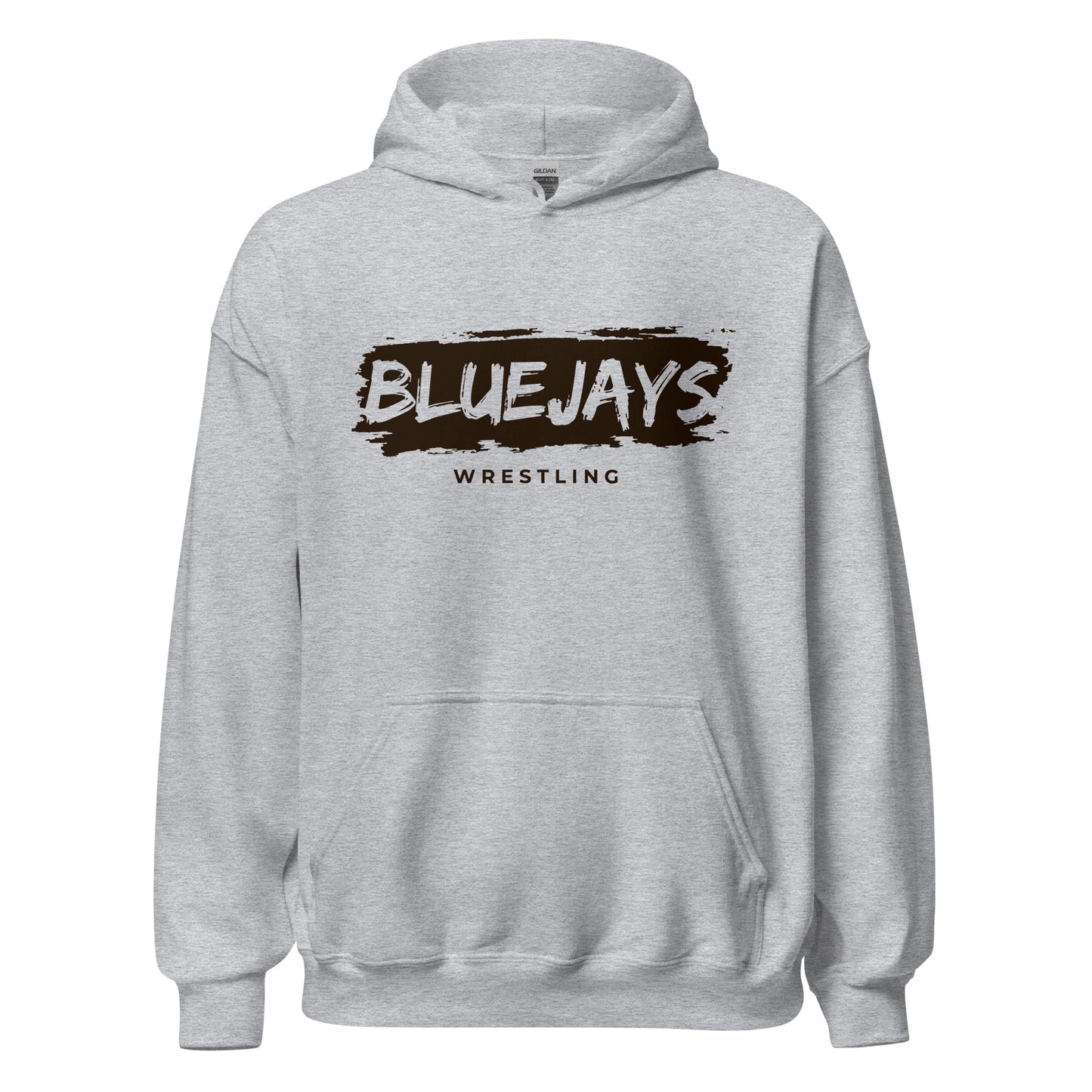 Classic | Hoodie | Middlesex Bluejays Wrestling | Script Logo