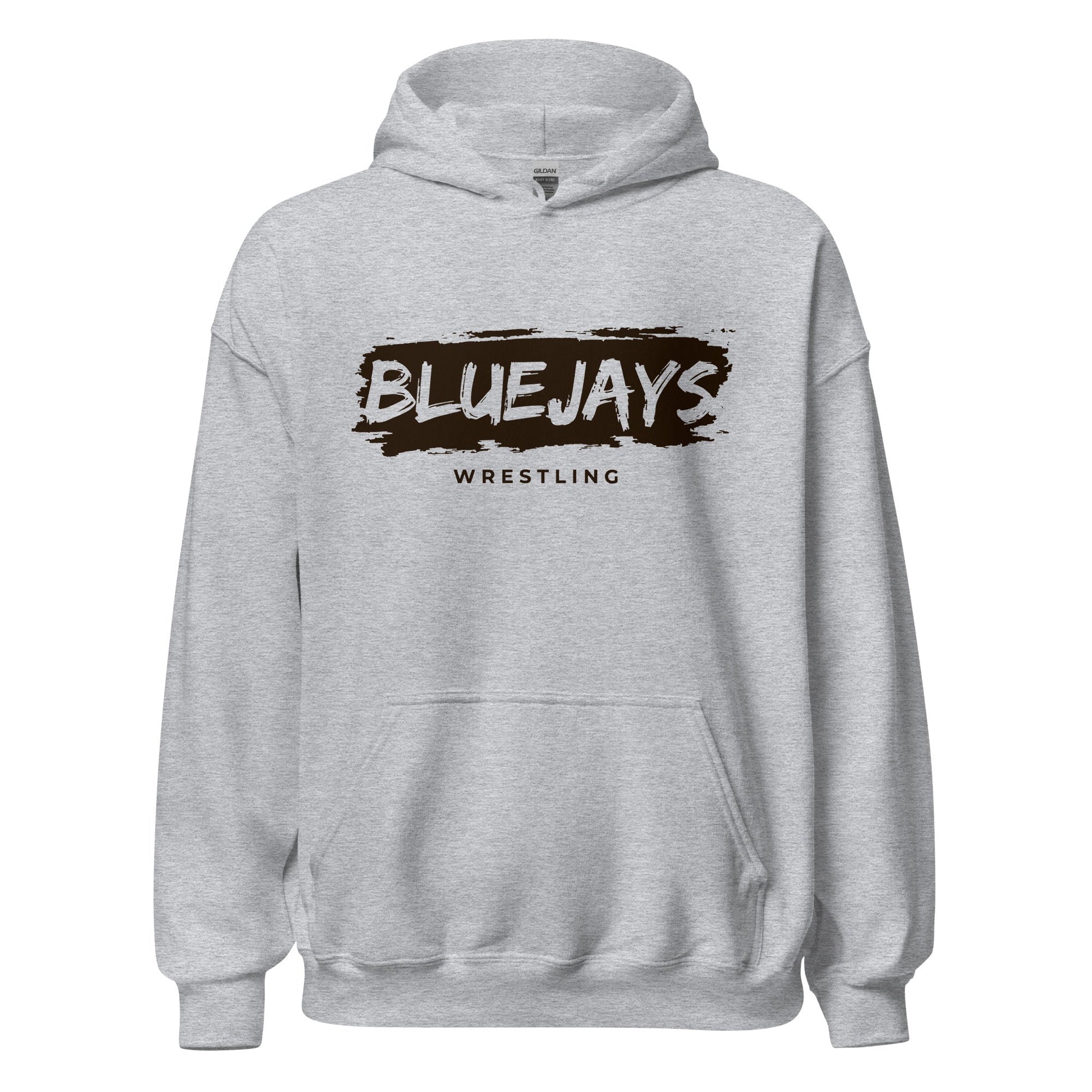 Classic | Hoodie | Middlesex Bluejays Wrestling | Script Logo